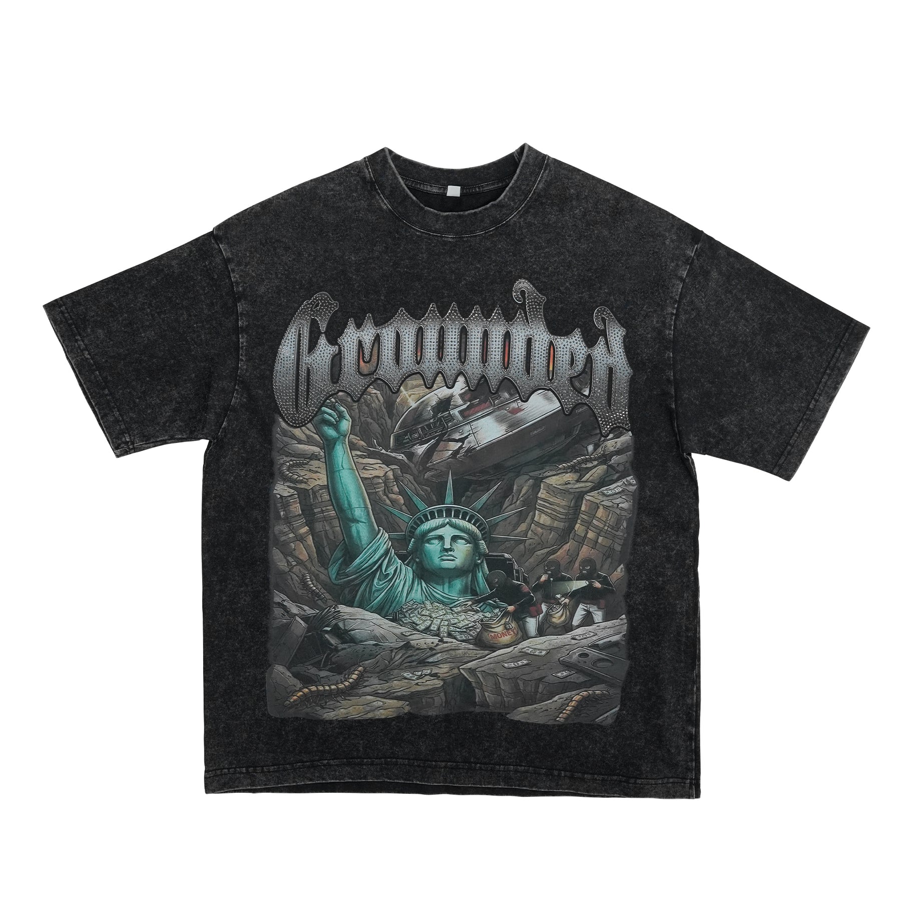 LOGEQI Men's 100% Cotton 200G Graphic T-Shirt with Direct-to-Garment DTG Print