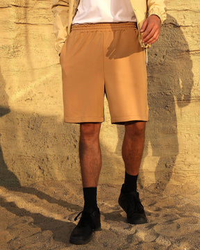 Men's Drawstring Cotton Jogging Sweat Shorts Casual