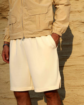 Men's Drawstring Cotton Jogging Sweat Shorts Casual