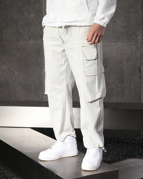 LOGEQI Men's Utility Loose Cargo Pants with Multiple Pockets