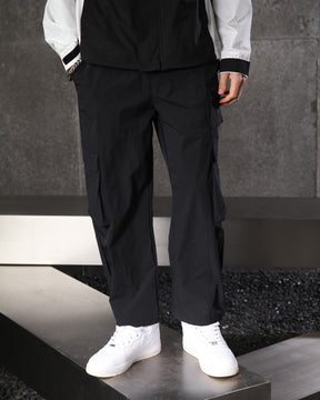 LOGEQI Men's Utility Loose Cargo Pants with Multiple Pockets