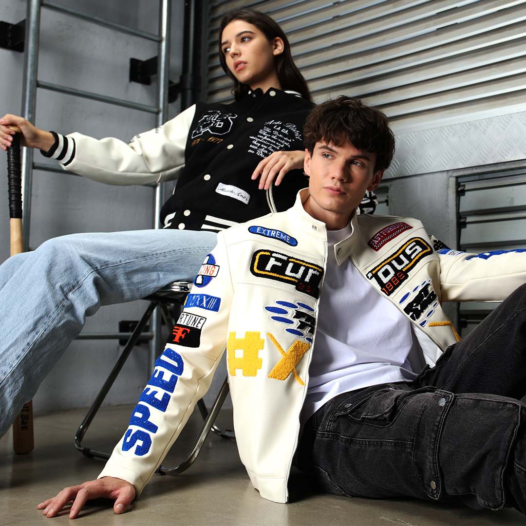 Shop High-Quality LOGEQI Wholesale Men’s Baseball Varsity Jackets Unisex 