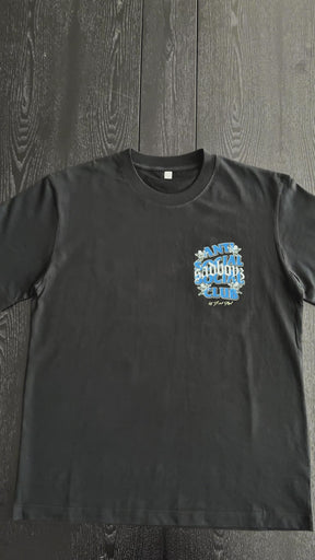 Camiseta holgada con estampado para hombre – Estilo Street Angel | Logeqi