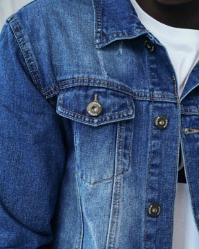 Logeqi Blue Denim Jacket